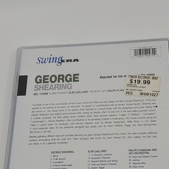 George Shearing - Swing Era (DVD, 2004). - Picture 7 of 8